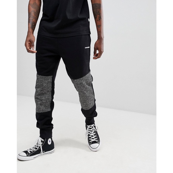 joggers and high tops